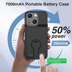 Battery Case for iPhone 15/15 Pro, Charging Case - Image 3