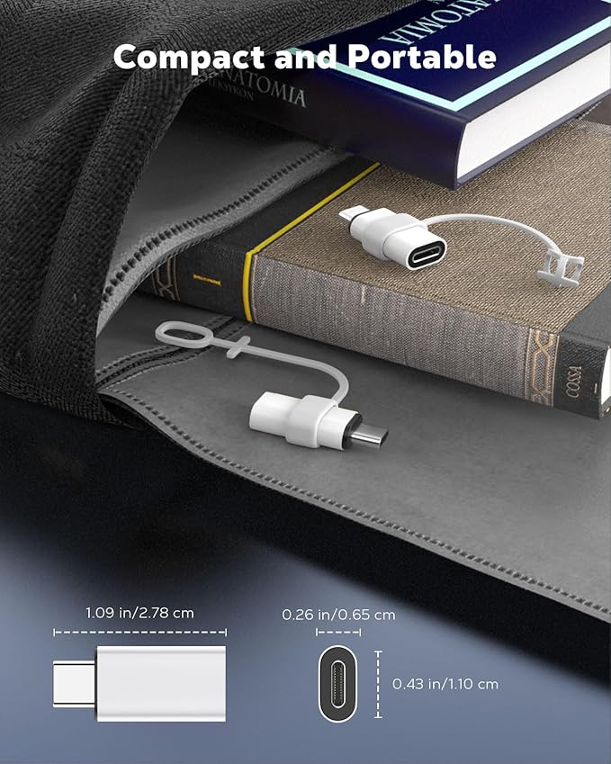 MoKo Lightning to USB C Adapter 2Pack, NOT - Image 8