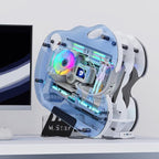 MegaPC Upgraded Open-Frame Mid-Tower Micro-ATX/Mini-ITX Gaming PC Case - Image 6