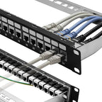 Rapink Patch Panel 24 Port Cat6A by Rapink