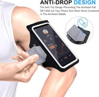 GUZACK Running Armband for iPhone 16 15 14 13 Pro Max, Galaxy S25 S24 S23 S22 - Image 5