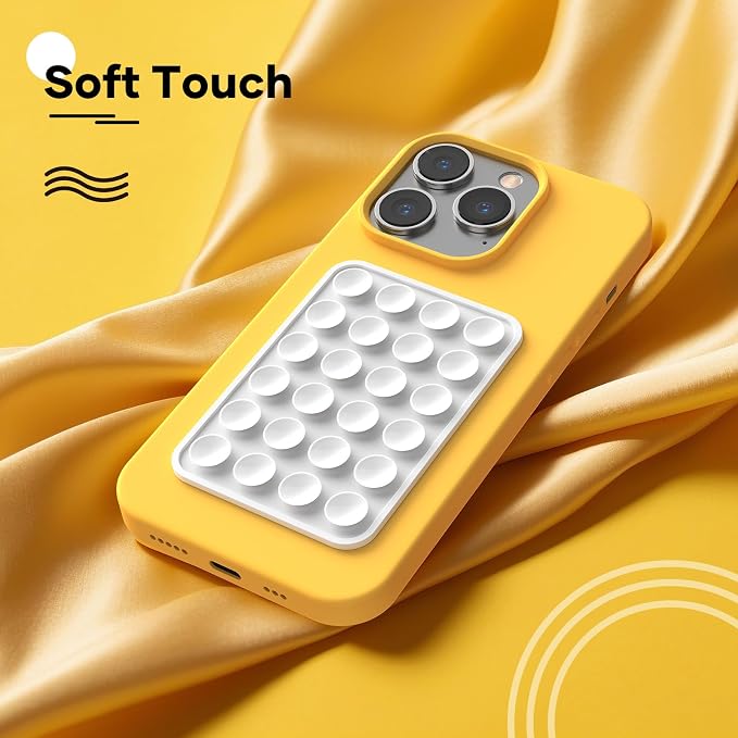 Silicone Phone Sticky Grip, Suction Phone Case Mount - Image 5