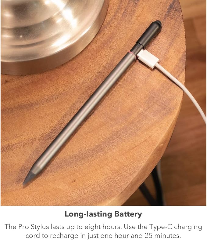 ZAGG Pro Stylus with Active & Capacitive Tips, Palm Rejection, Tilt Recognition - Image 2