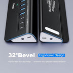 Powered USB Hub 10Gbps, intpw YH9AC 12-Port USB C Hub - Image 5