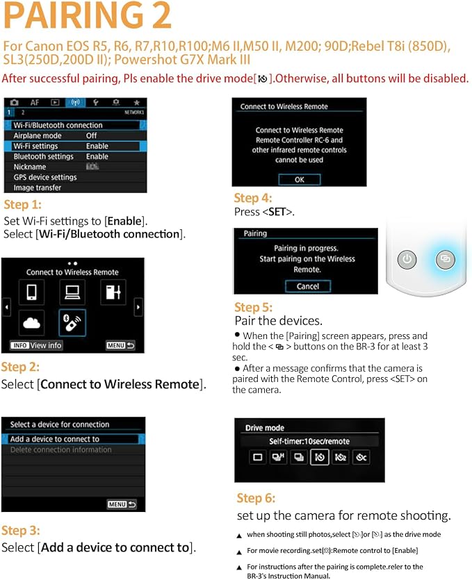 for Canon Wireless Camera Remote Control - Image 8
