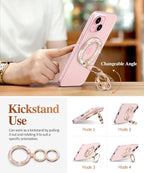 GVIEWIN Magnetic Phone Ring Holder, Compatible - Image 4