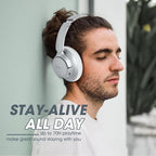 BERIBES Upgraded Hybrid Active Noise Cancelling Wireless Headphones - Image 2