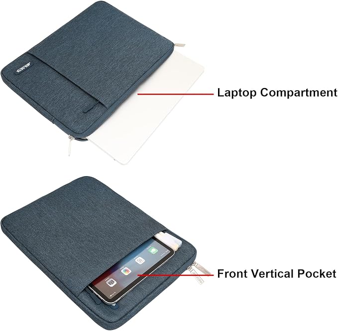 MOSISO Laptop Case 16 inch, 15-15.6 inch Laptop Sleeve Compatible - Image 4