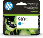 HP 910XL Cyan High-yield Ink Cartridge | Works by HP