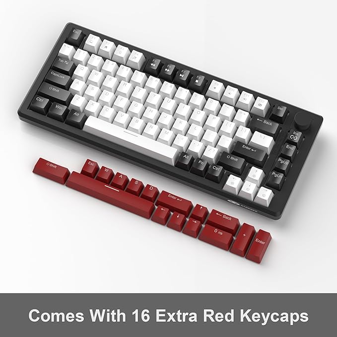 MageGee 75% Mechanical Gaming Keyboard, Compact Blue Backlit Wired Gaming - Image 6