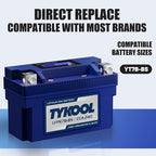 YT7B-BS 12V 4Ah 240CCA LiFePO4 Motorcycle Battery, Built in BMS, - Image 7