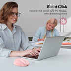 TECKNET Wireless Mouse Rechargeable 4800 DPI Silent USB A & Bluetooth Mouse 6 - Image 6