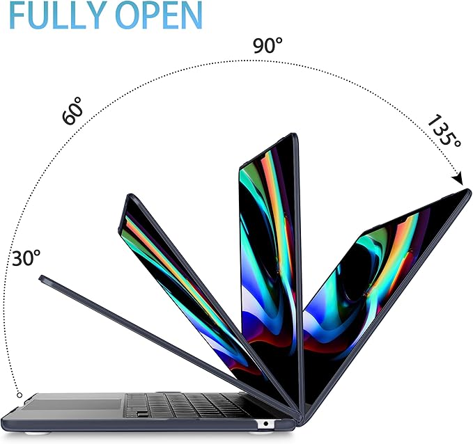 Mektron for 2025 M4 MacBook Air 13.6 Inch A3240 Case Fits 2023 A2681 M2 2024 - Image 8