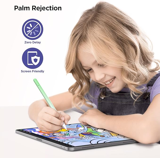 Stylus Pen for iPad 2018-2024, 15Mins Fast Charge for Apple iPad Pencil - Image 5