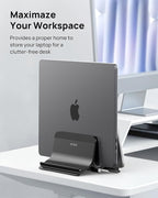 SODI Vertical Laptop Stand Holder - Image 2