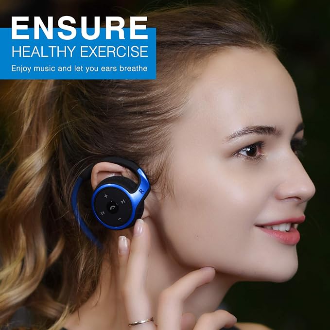 Small Bluetooth Headphones Wrap Around Head - Image 4