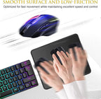 JIKIOU 3 Pack Mouse Pad with Stitched Edge, Comfortable Mouse Pads with - Image 4