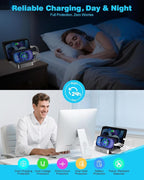 MSTJRY Charging Station for Multiple Devices : 5 Port Multi USB-A Charger - Image 4