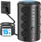 Power Strip Tower Surge Protector by Unknown