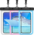 2025 3-Pack Waterproof Phone Pouch, Cruise Ship Essentials Must Haves Dry Bag by MRLUYU