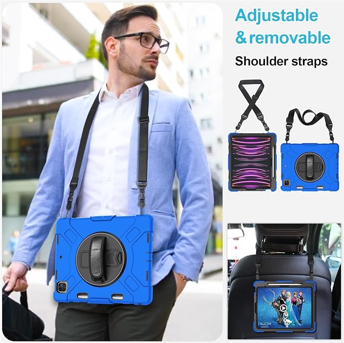 Case for iPad Pro 12.9 2022/2021/ 2020/2018: Cover for iPad Pro 12.9 6th/ 5th/ - Image 5