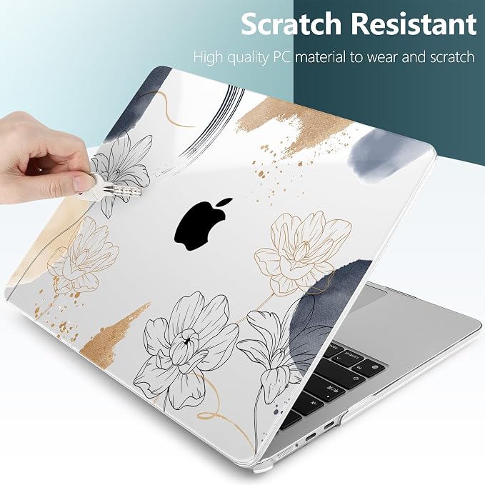 TWOLSKOO for M4 MacBook Air 13.6 inch Case 2025-2022 Release M4 A3240 M3 A3113 - Image 4