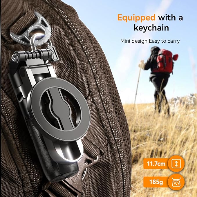 Magnetic Selfie Stick for iPhone, 4 in 1 Multifunctional Portable Selfie Sticks - Image 7