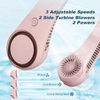 CIVPOWER Neck Fan: Portable Personal Neck Cooling Rechargeable Bladeless Fan - Image 3