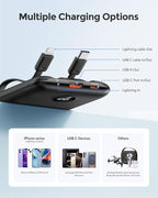 Mini Portable Charger with Built-in Cables 22.5W Fast Charging Power Bank USB-C - Image 6
