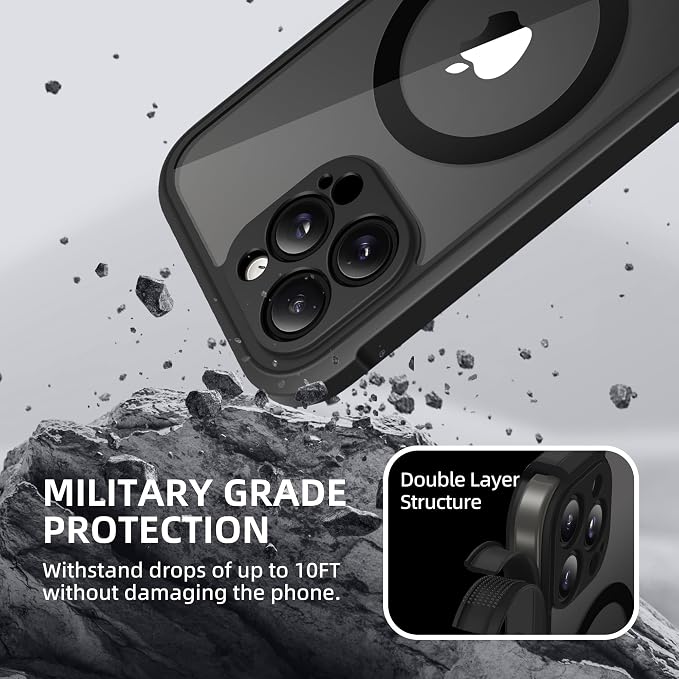BERFY Magnetic for iPhone 13 Pro Max Case, Compatible - Image 7