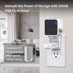 256GB USB Flash Drive & Outlet Wall Mount - Image 2