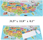 RTGGSEL 31.5x11.8 Inch Non-Slip Long Extended Large Gaming Mouse Pad - Image 2