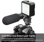 Triple Cold Shoe Mount Cold Shoe Adapter, 360 Degree Swivel Aluminum Camera Hot - Image 4