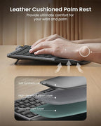 Backlit Bluetooth Ergonomic Keyboard, ProtoArc EK01 Plus Full Size Wireless - Image 8