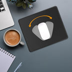 12 PCS Black Mouse pad Bulk - Image 3