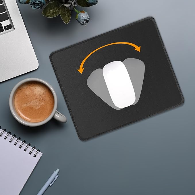 12 PCS Black Mouse pad Bulk - Image 3