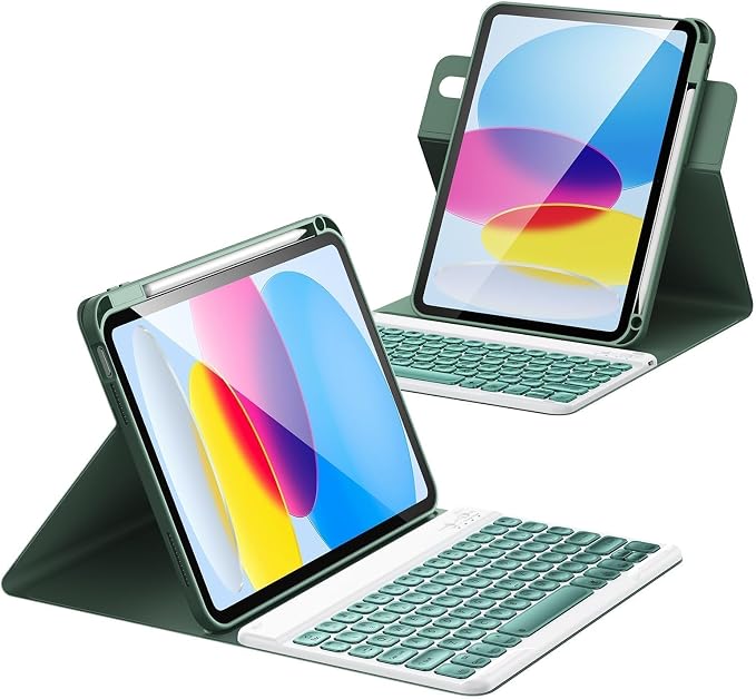 for iPad 11th 10th Generation Case by KIMMOO