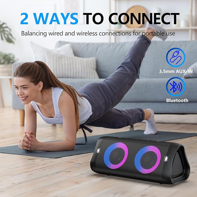 DONOW Portable Bluetooth Speaker - Image 4