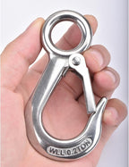 Alele 2Pack Grab Hooks, Slip Hooks, Stainless Steel Lifting Hook Rigging - Image 2