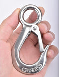 Alele Grab Hooks, Slip Hooks, 304 Stainless Steel Lifting Hook Rigging Accessory by AleleBeautyofmetal