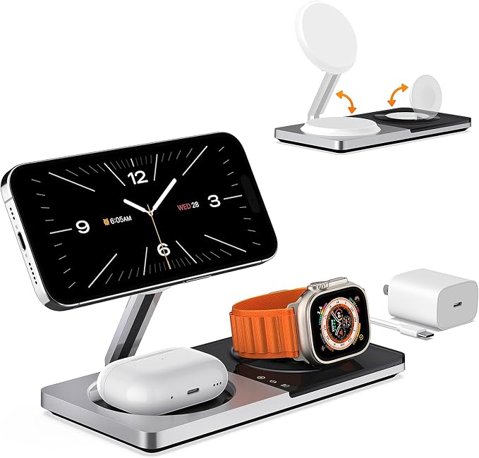 3 in 1 Wireless Charging Station - Image 8