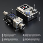 Xvive U45T9 Wireless in Ear Monitor System 5.8ghz - Image 6