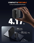 Retractable Wall Charger, 35W Fast USB C Charger Block - Image 6