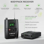 Phenyx Pro UHF Stereo Wireless in Ear Monitor System, Wireless IEM, 900MHz Band - Image 3