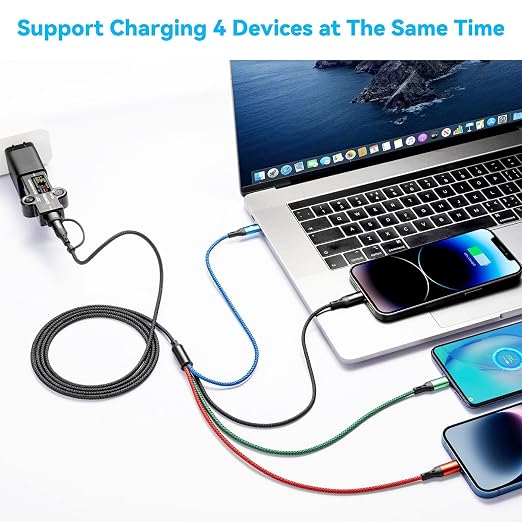5 in 1 Multi Charging Cable 3.5A - Image 6
