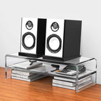 Egchi Acrylic Monitor Stand, 2 Tiers Computer Monitor Riser, Computer - Image 6