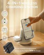 ZEEHOO 4 in 1 Wireless Charging Station - Image 2
