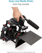 Power DSLR Camera Cage for DSLR DSLM Cameras Only. Adjustable Handles & 15mm - Image 7