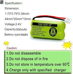 2.4v BT184342 BT284342 BT18433 BT28433 BT183348 BT283348 BT-1011 Replacement - Image 2