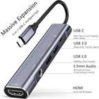 USB C to HDMI Adapter Dex Dock for Galaxy S25/S24/S23/S22/Note20/TabS9/S8/S7 - Image 2